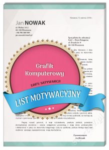 list motywacyjny grafik komputerowy